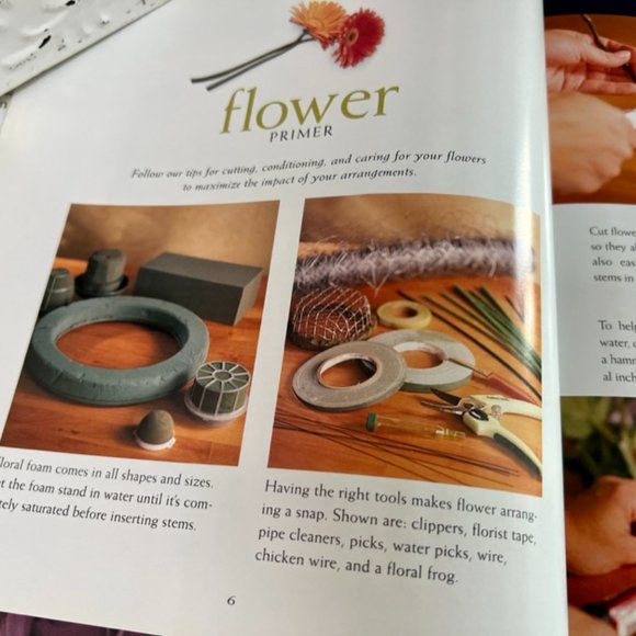FINAL PRICE! Beautiful SLAH Simple Flower Arranging Book - Picture 10 of 11